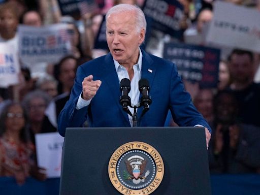 The only way Biden would reverse course is if he's offered a 'dignified' way out: report