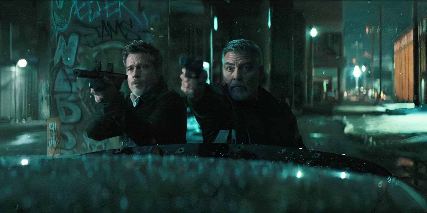 George Clooney and Brad Pitt Are Ready to Fire in New ‘Wolfs’ Image