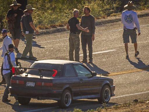 Leonardo DiCaprio spotted filming Paul Thomas Anderson's new film in Borrego Springs