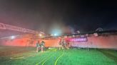 Firefighters battled heavy fire at Howard County building overnight