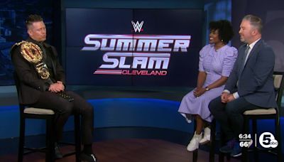 He's Awwesome! WWE's Mike 'The Miz' Mizanin visits News 5 ahead of SummerSlam