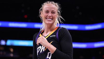 WNBA player Sophie Cunningham laughs off pregame fit criticism, says viral ‘tan lines’ dress was mom-approved