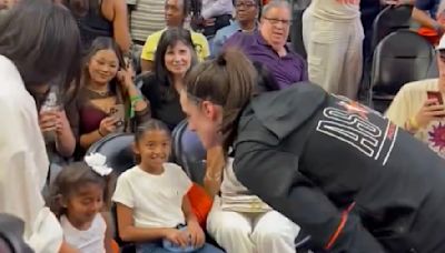 Caitlin Clark Shares Sweet Moment With Vanessa Bryant and Daughters at All-Star Game