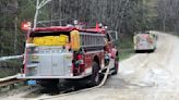 Berkshire firefighters helped stamp out a brush fire in Pownal, Vt. It spread from a shed fire and burned about 5 acres of forestland