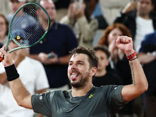 Stanislas Wawrinka barre a Andy Murray en Roland Garros