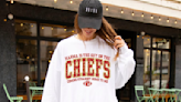 Swifties Need This Kansas City Chiefs Sweatshirt, And Other Super Bowl Gear