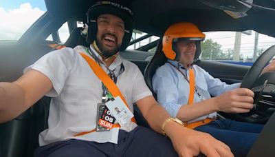 Yuvraj takes adrenaline-filled ride at F1 Miami GP track with Hakkinen. Watch