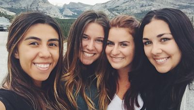 Woman breaks wedding tradition and asks 5 friends to be her maids of honor