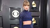 Taylor Swift Wore the Perfect 'Midnights' Glam on the 2023 Grammys Red Carpet