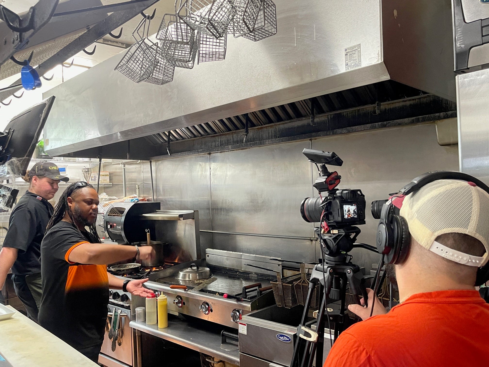 Why did a video crew visit Coal Miner's Diner in Jennerstown?