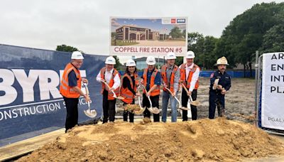 Coppell breaks ground on Fire Station No. 5