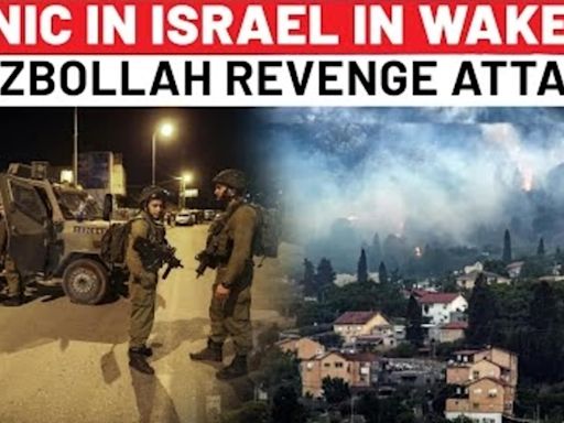 Panic In Israel, IDF's 'Hezbollah Attack' Alert Even Beyond North As Rockets Start Flying| Nasrallah