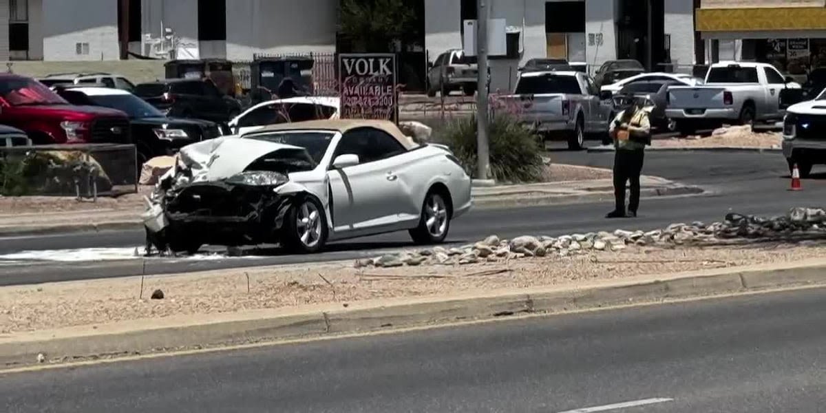 Woman killed in two-vehicle crash in Tucson