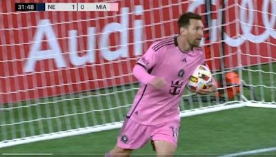 MLS | Control de lujo y mejor definición: el gol de Leo Messi en el momento más difícil del Inter Miami