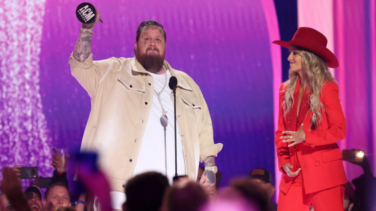 Jelly Roll Talks Emotional 'Die or Be in Jail' 2024 ACM Awards Acceptance Speech: 'It Saved Me' (Exclusive)