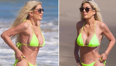 Tori Spelling Shows Off Bikini Body After Taking Weight Loss Drug