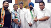 2 BJP leaders join Congress in presence of Chandigarh MP Manish Tewari