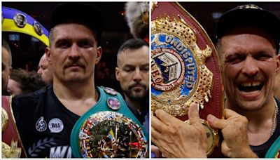 How Oleksandr Usyk could avoid being stripped of heavyweight world title