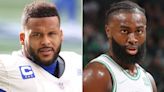 Aaron Donald and Jaylen Brown Depart Donda Sports Following Kanye West's Antisemitic Remarks