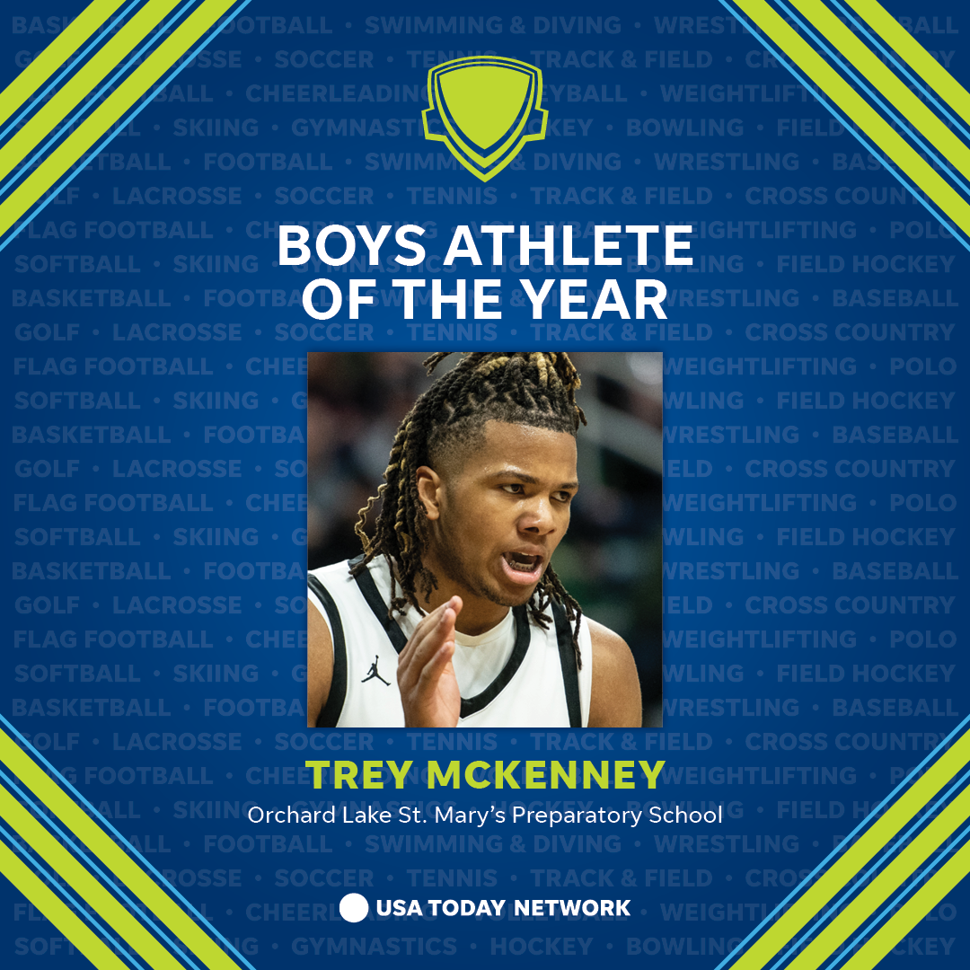 Trey McKenney, Mileena Cotter named Detroit High School Sports Awards Athletes of the Year