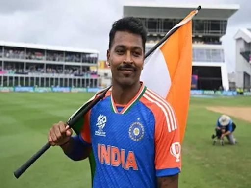 Hardik Pandya crowned No. 1 T20I all-rounder after World Cup final heroics - The Economic Times