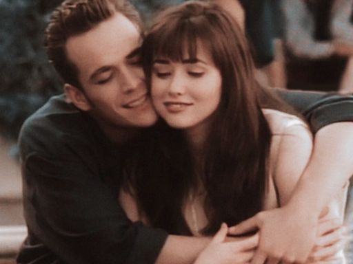 Brenda y Dylan, la historia de amor de los personajes de Shannen Doherty y Luke Perry en "Beverly Hills 90210"