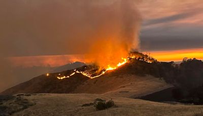 Lake fire threatens Sedgwick Reserve; nearly half already burned