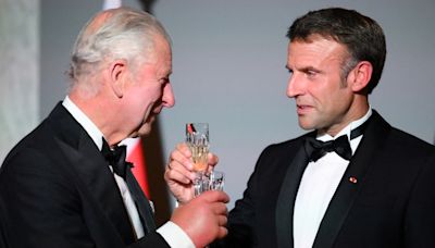 Banquete de Emmanuel Macron para Carlos III em Versalhes custou 475 mil euros