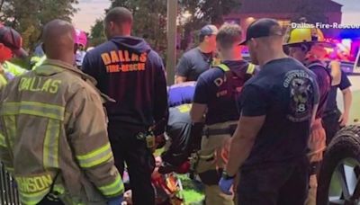 Man rescued from bottom of 60-foot embankment at White Rock Creek, DFR says