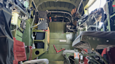 D-Day Anniversary: Interior view of B-25 Bomber at Bowman Field in Louisville, Ky.