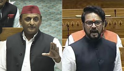 Akhilesh Yadav vs Anurag Thakur In Lok Sabha Over Agnipath Scheme