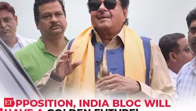 TMC MP Shatrughan Sinha, says Opposition, INDIA bloc will have a golden future