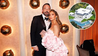 Jennifer Lopez Relaxes in One-Piece Next to Pool of $68M Mansion She and Ben Affleck Are Selling
