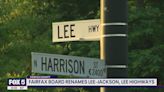 Virginia county votes to remove Lee, Jackson highway names