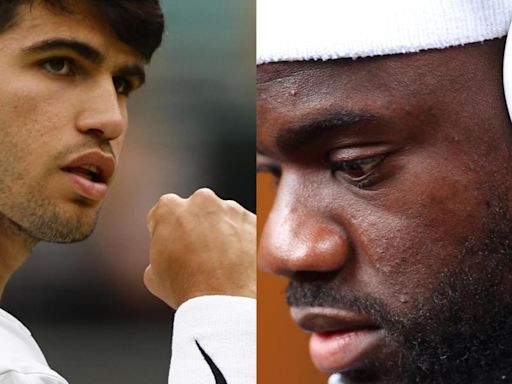 Tiafoe, rival hoy de Alcaraz en Wimbledon, cansado de "perder con payasos"