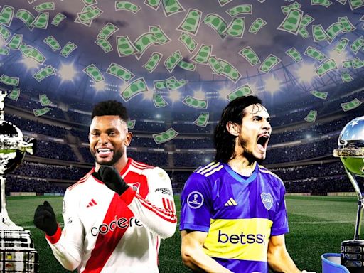 Cuánto dinero llevan acumulado River Plate, Boca Juniors y el resto de los equipos argentinos por la Copa Libertadores y Sudamericana