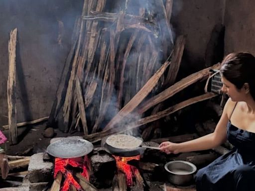 Shraddha Das's Hands-on Roti-making Will Give You A Glimpse Of Rural India - News18