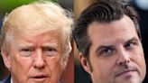 Matt Gaetz is skipping Trump's announcement at Mar-a-Lago