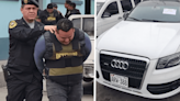 Banda usaba auto Audi para desmantelar autopartes en Santa Anita y venderlas en el mercado negro