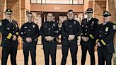Manheim Township Police swear in two officers, promote another