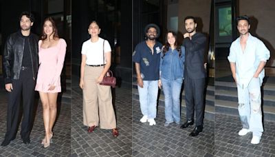 Mrunal Thakur, Guneet Monga, And Other Celebs Attend The Screening Of Excel Entertainments Yudhra In Mumbai