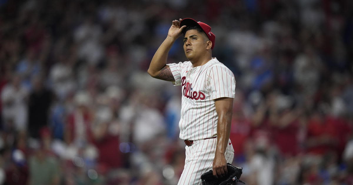 Phillies' Ranger Suarez placed on IL with lower back soreness