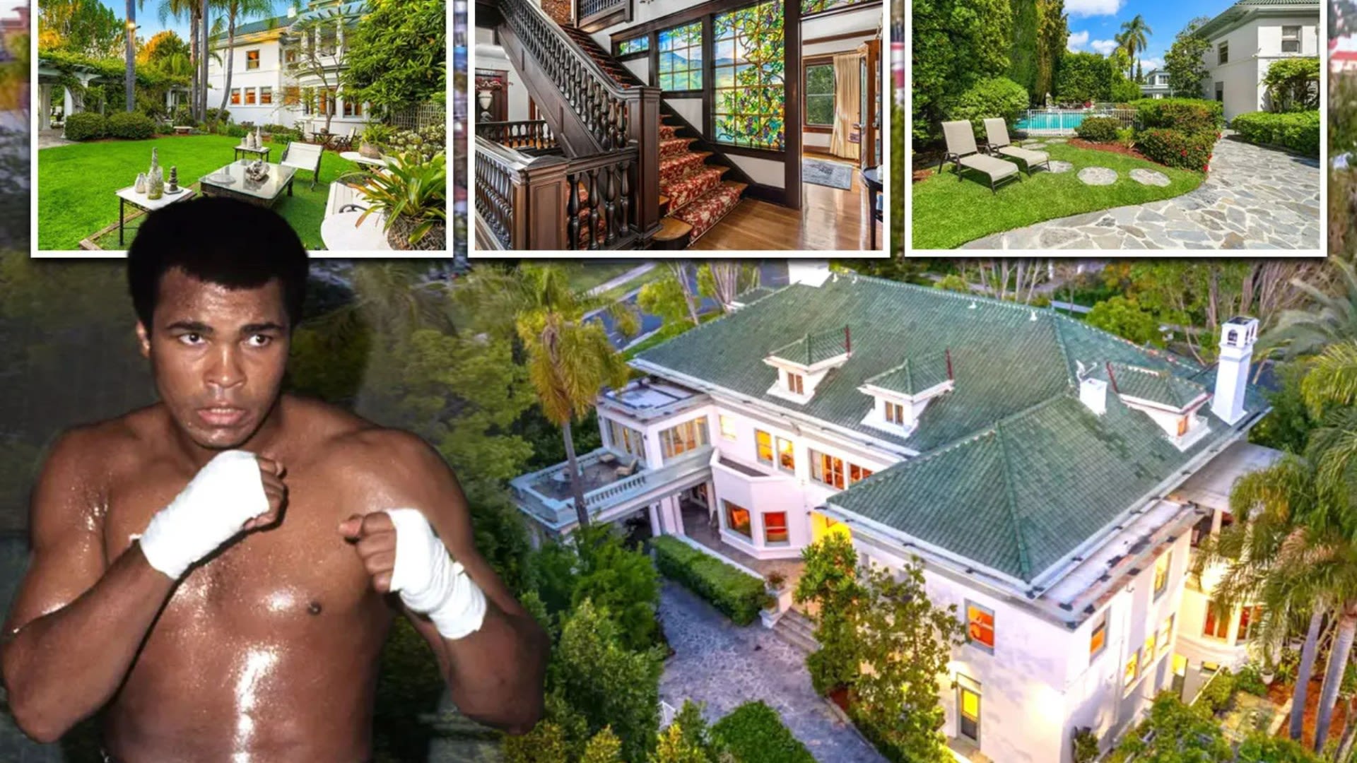 Inside Muhammad Ali's stunning former LA mansion on sale for $13.5million