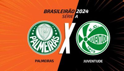 Palmeiras x Juventude, AO VIVO, com a Voz do Esporte, às 17h