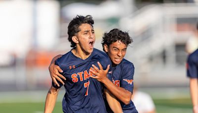 Fully recovered from a torn ligament, Aayan Bhatti doesn’t slow down for Stagg. ‘I was just eager to get back.’