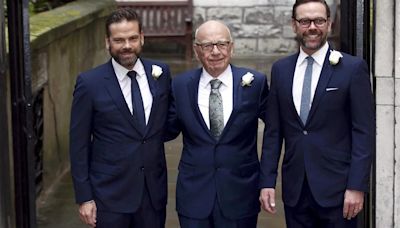 La familia Murdoch enfrenta batalla judicial con sus hijos por el control del imperio Fox, según The New York Times