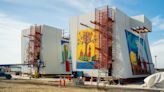 Gordie Howe Bridge tower murals find new homes as construction nears completion