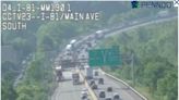 I-81 crash causes traffic disruption in Lackawanna County