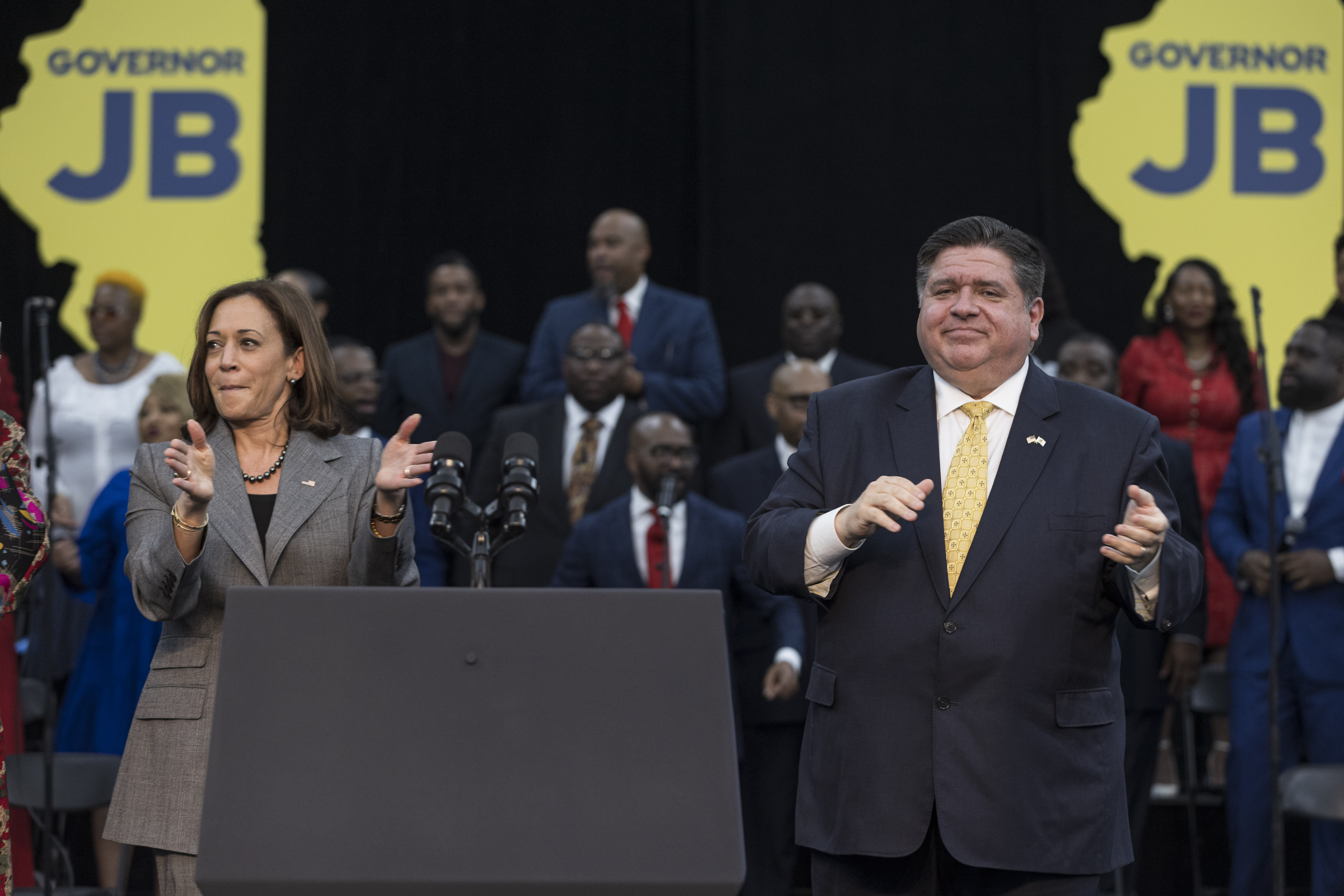 Pritzker sees the writing on the Walz — calls Minnesota governor chosen for VP slot 'kind and decent human being’