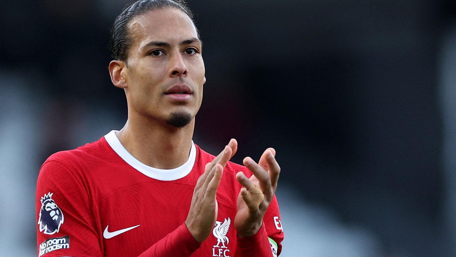 Van Dijk will be 'part of big transition' at Liverpool